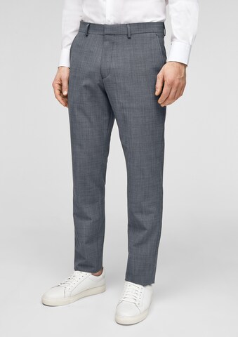 s.Oliver Slim fit Chino Pants in Blue: front