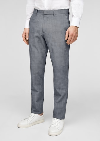 s.Oliver Slim fit Chino Pants in Blue: front