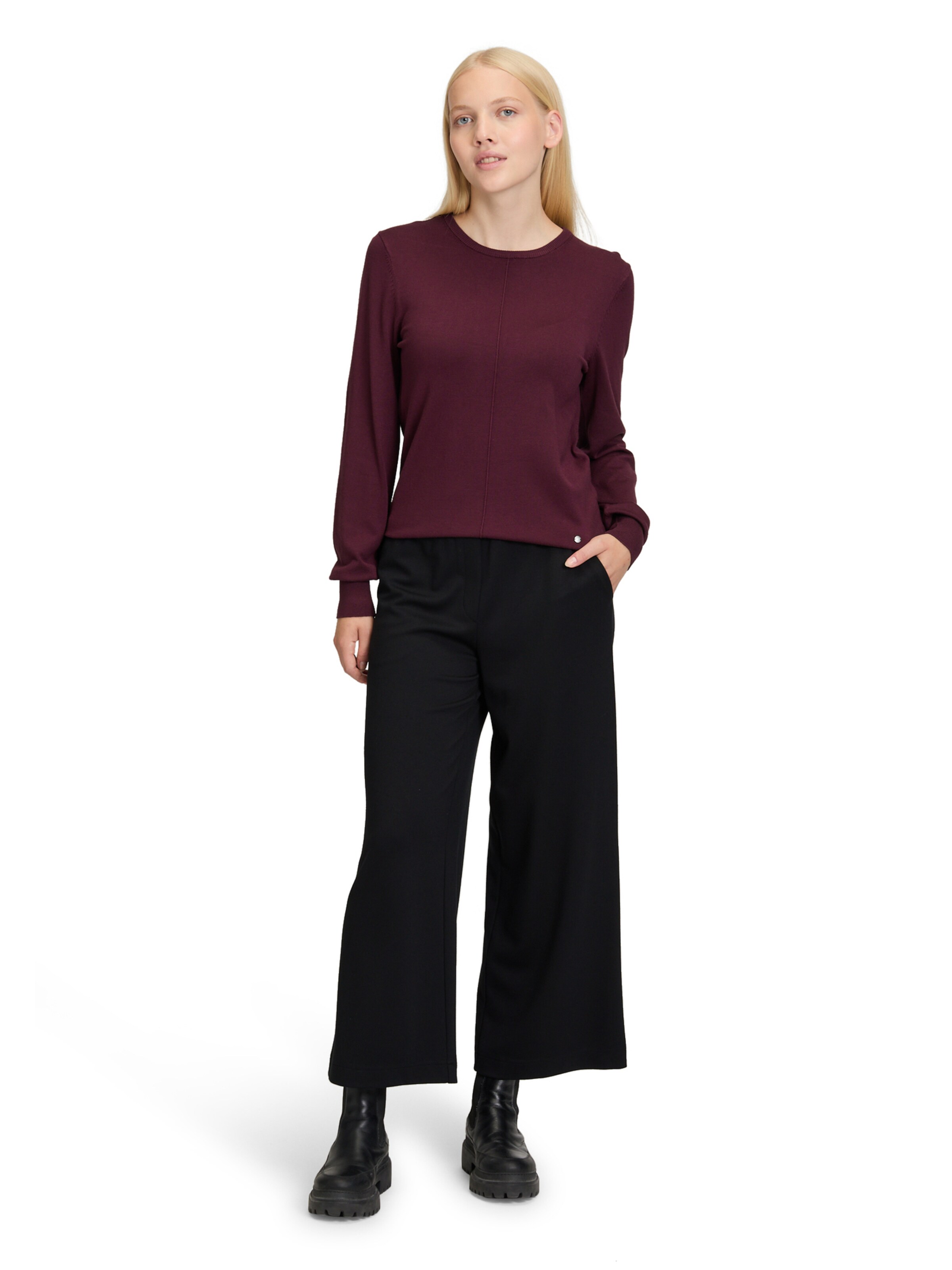 Betty & Co Sweater in Purple