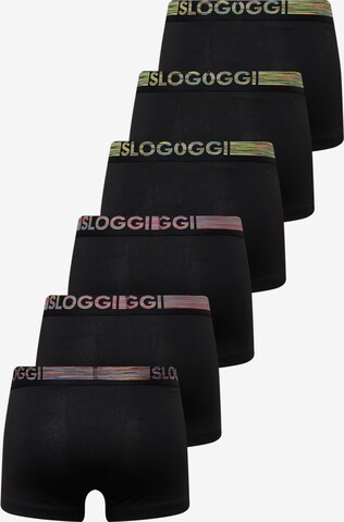 SLOGGI Boksershorts 'men GO ABC Natural H' i svart