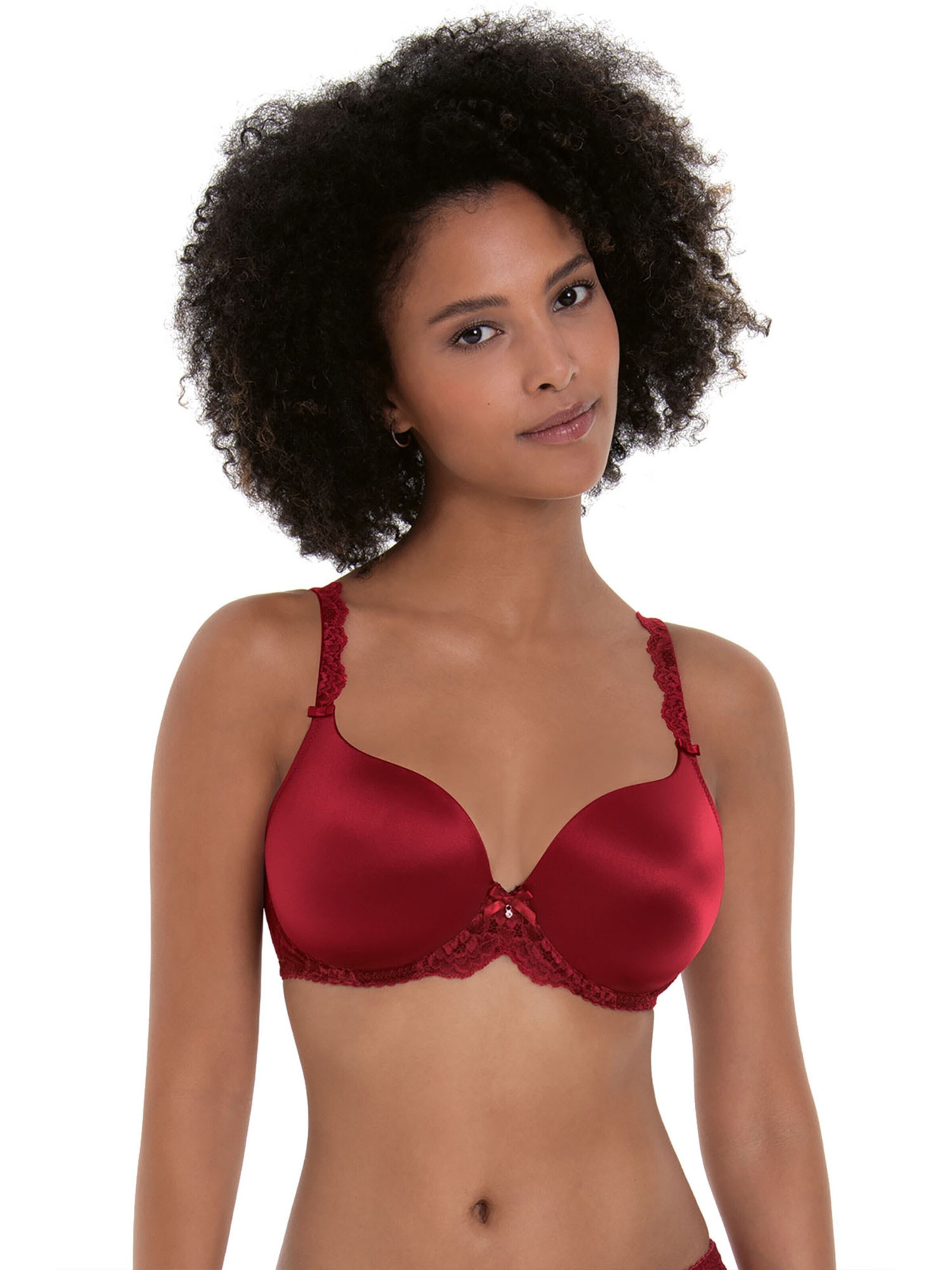 ANITA Klassisch BH 'Bobette'‌‌‌‌ in Rot: Vorderseite