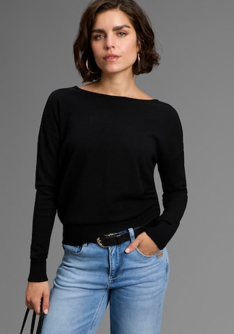 LAURA SCOTT Pullover in Schwarz: Vorderseite