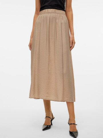 VERO MODA Rok 'VMJosie' in Bruin: voorkant