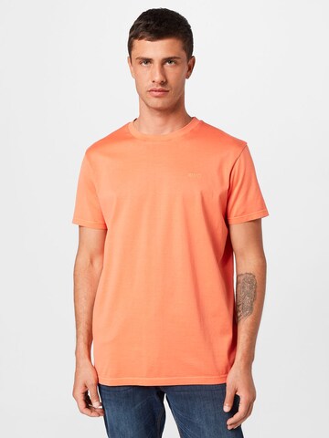 JOOP! Majica 'Paris' | oranžna barva: sprednja stran