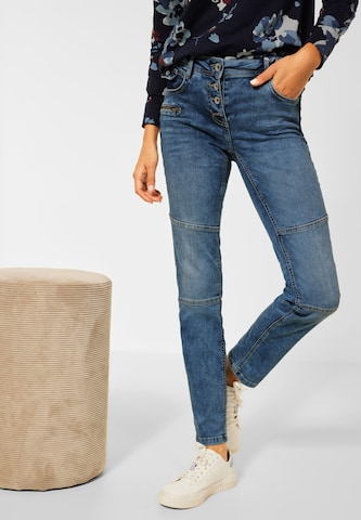 CECIL Slimfit Jeans in Blau