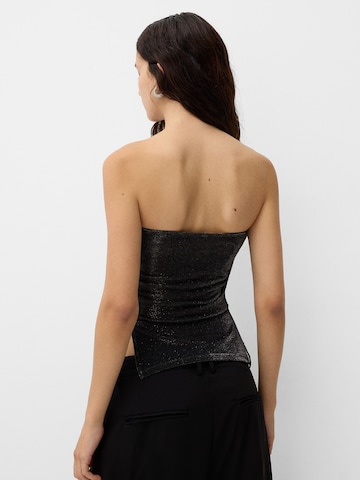 Top di Bershka in nero