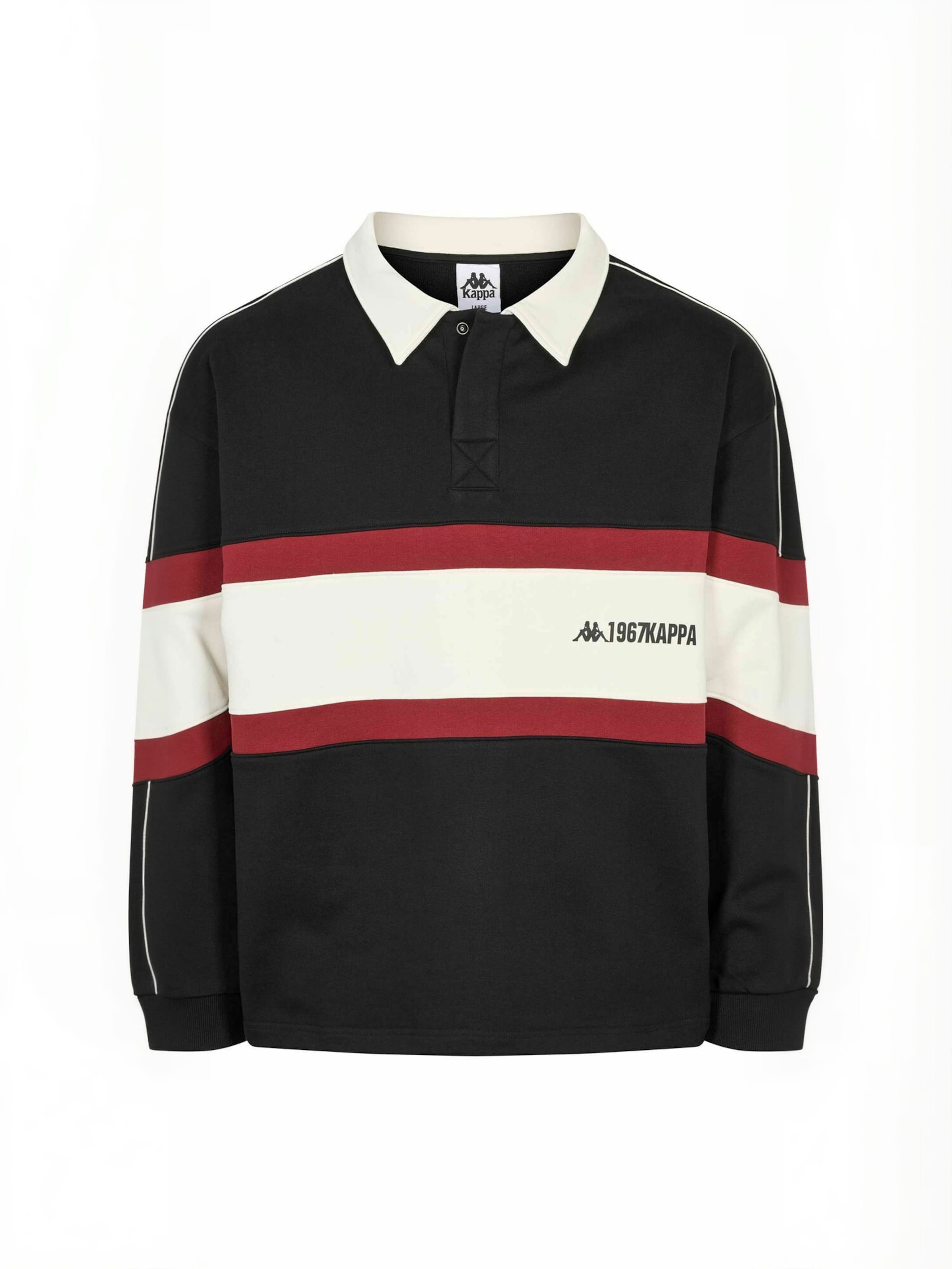 KAPPA - Ajuste regular Camisa ' KMAuthentic Orsen ' en negro: frente