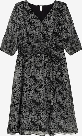 SHEEGO Abendkleid in grau / schwarz, Produktansicht