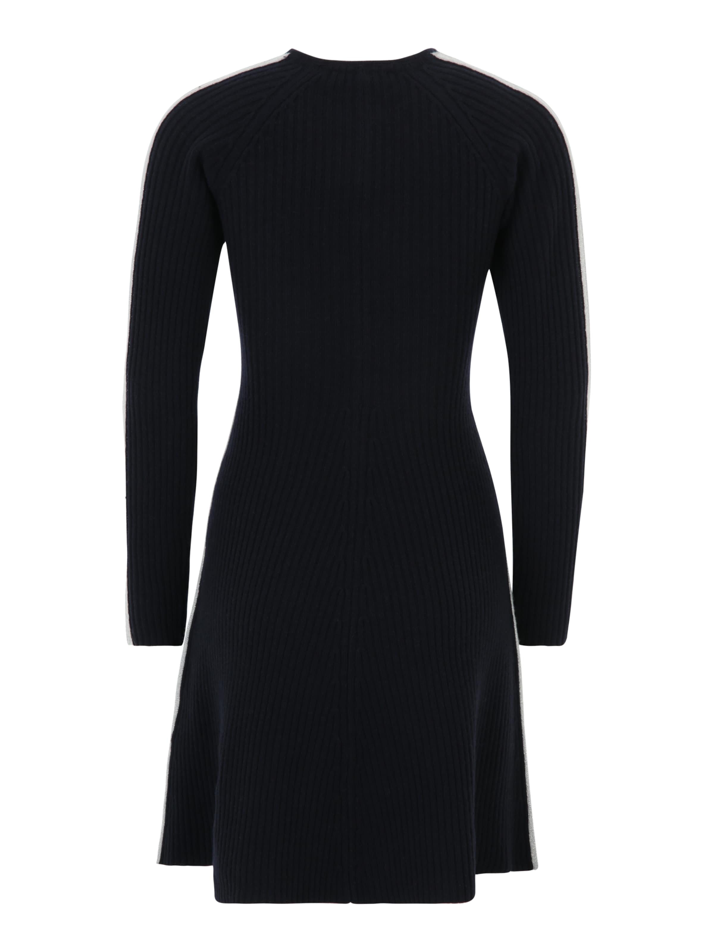 TOMMY HILFIGER Stickad klänning i blå