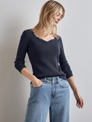 STREET ONE Pullover in Blau: Vorderseite