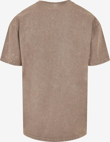 Merchcode Shirt 'Summer - Van' in Bruin
