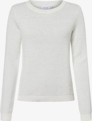 VILA Sweater 'Dalo' in White: front