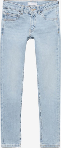 MANGO KIDS Džíny – modrá: přední strana