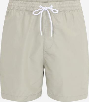 Calvin Klein Underwear Board Shorts in Beige: front