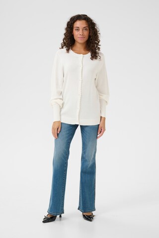CULTURE Cardigan i hvid