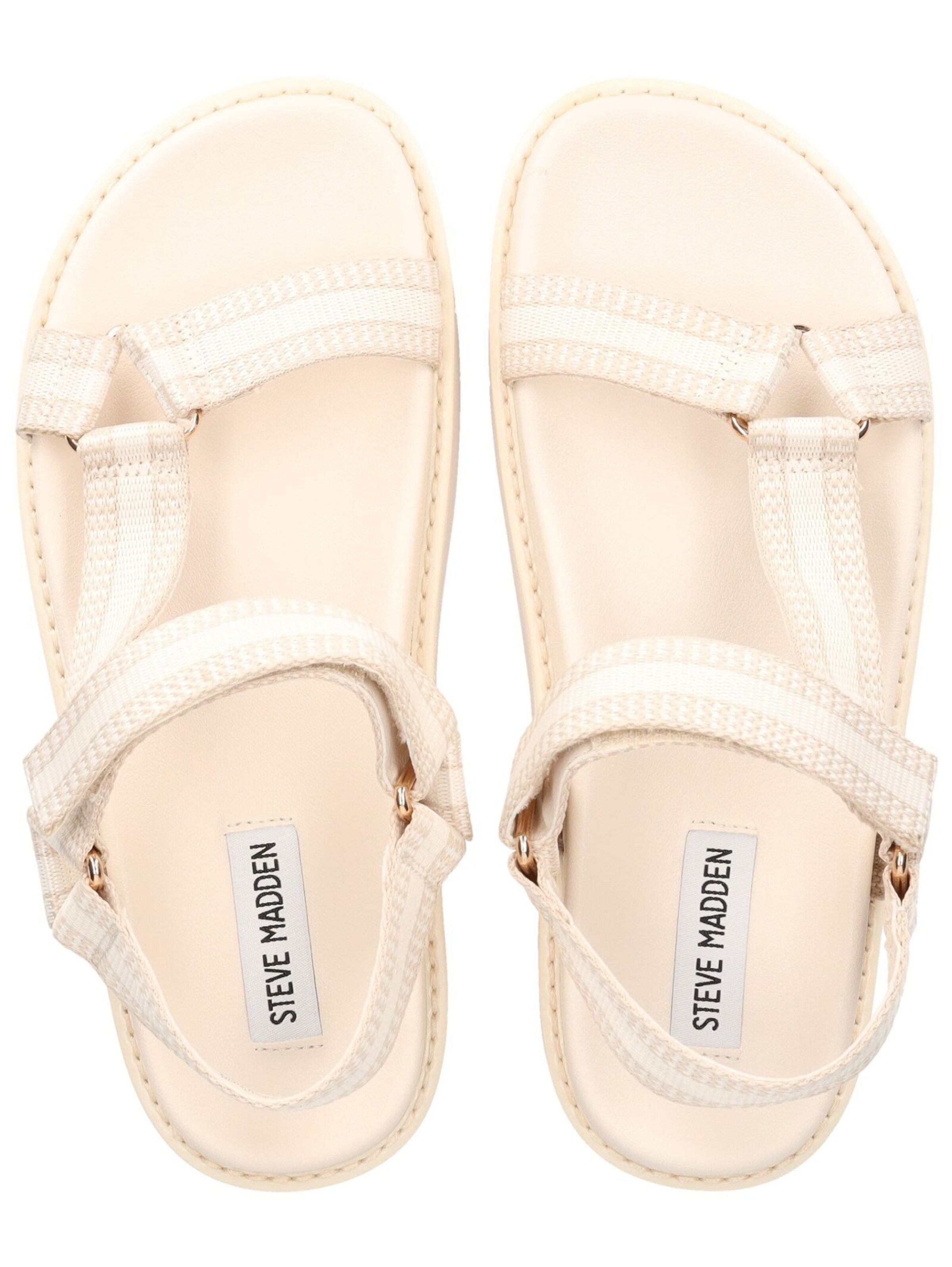 STEVE MADDEN Strap Sandals in Beige