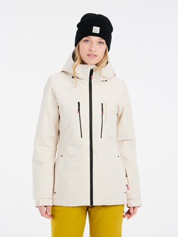 PROTEST Sportjacke 'PRTBEVERLY'‌‌‌‌‌‌‌ in Weiß