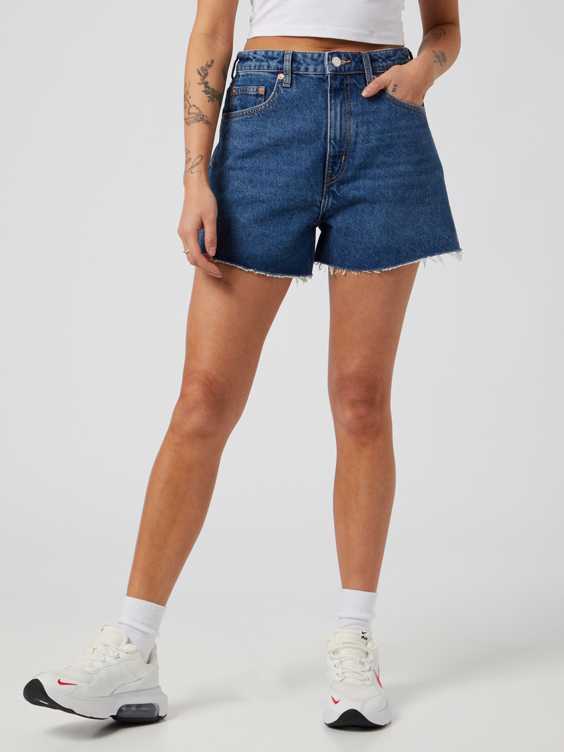 Frauen Jeans WEEKDAY Hose 'Early' in Blau - LQ11391 Frauen Jeans WEEKDAY Hose 'Early' in Blau - LQ11391