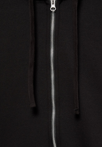 Pull&Bear Sweatjakke i sort