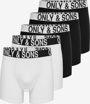 Only & Sons Boxeralsók 'FITZ' - fekete: elől