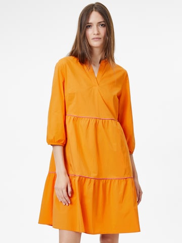 MORE & MORE Dress in Orange: front