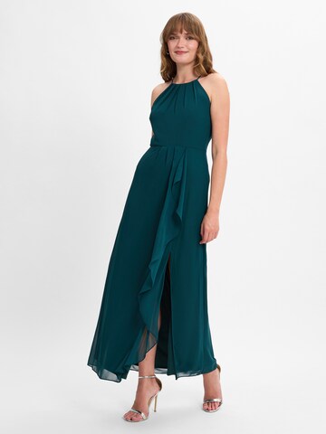 Marie Lund Abendkleid in Grün: Vorderseite