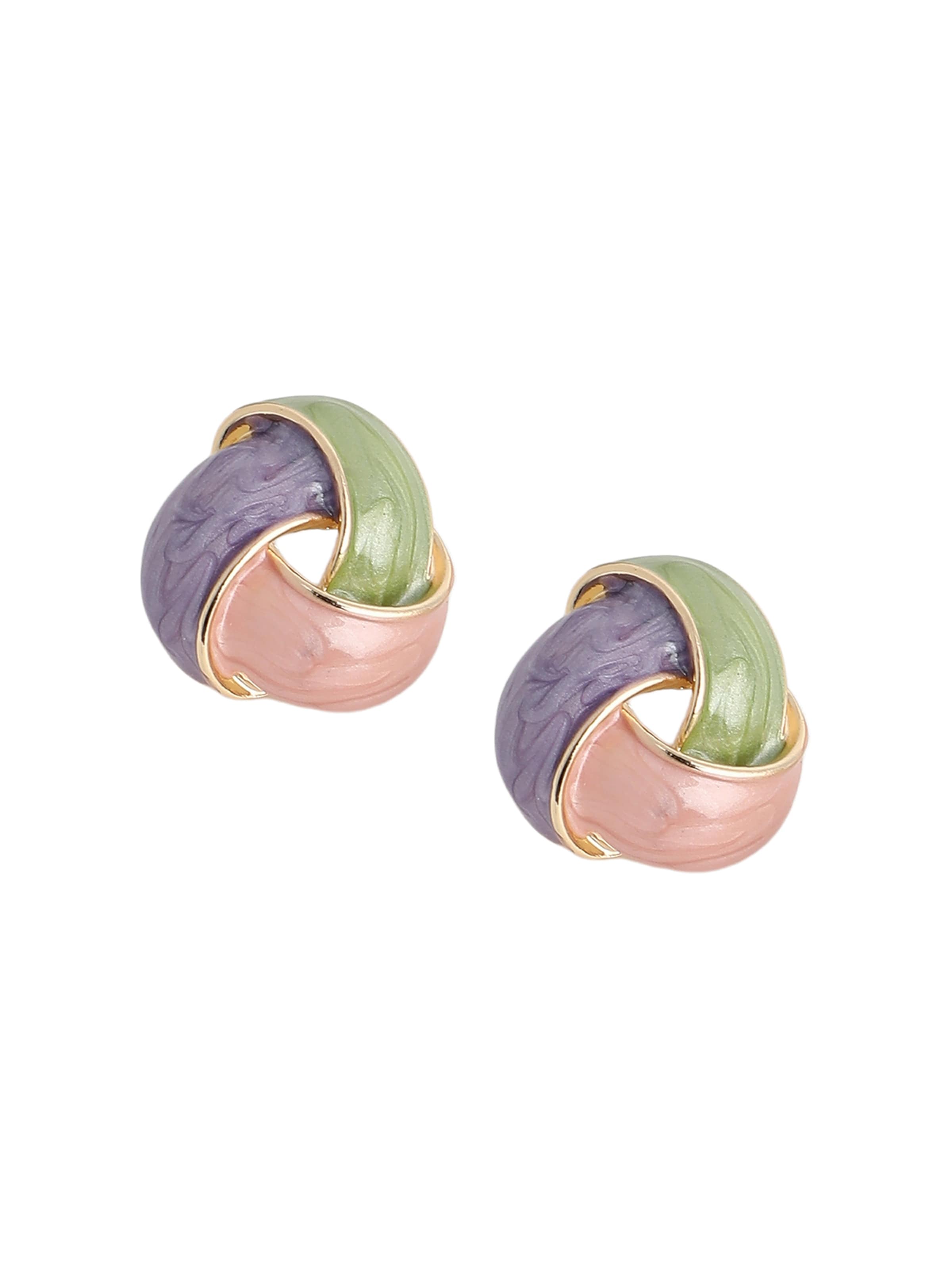 SOHI Øreringe 'Patience' i blandingsfarvet: forside