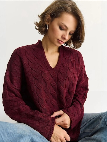 Pullover 'Pullover' di Bianco Lucci in rosso