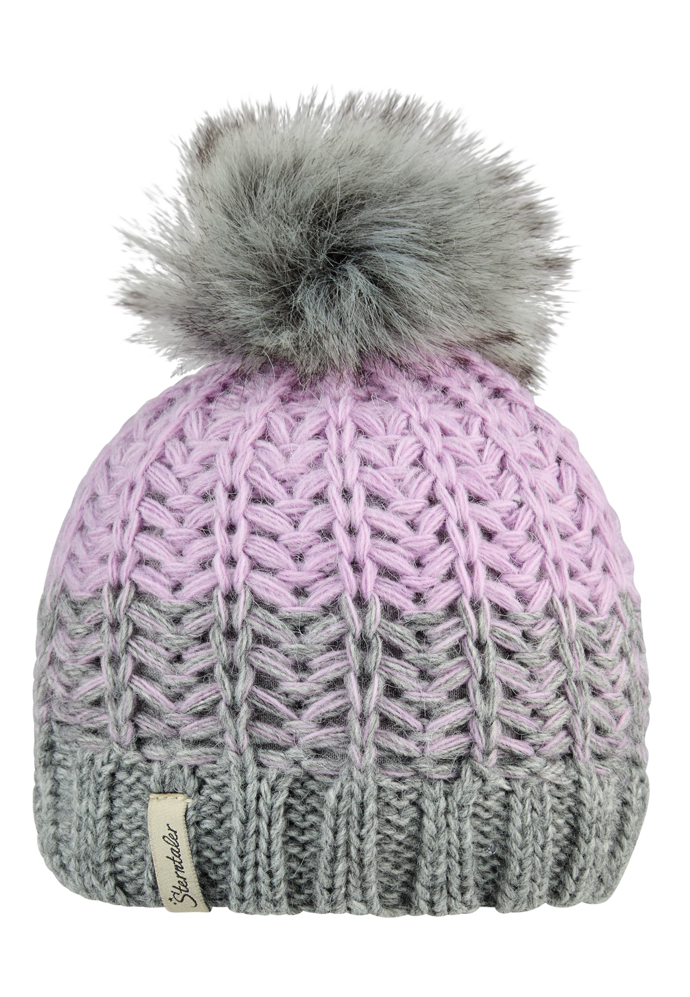 STERNTALER Beanie in Grey: front