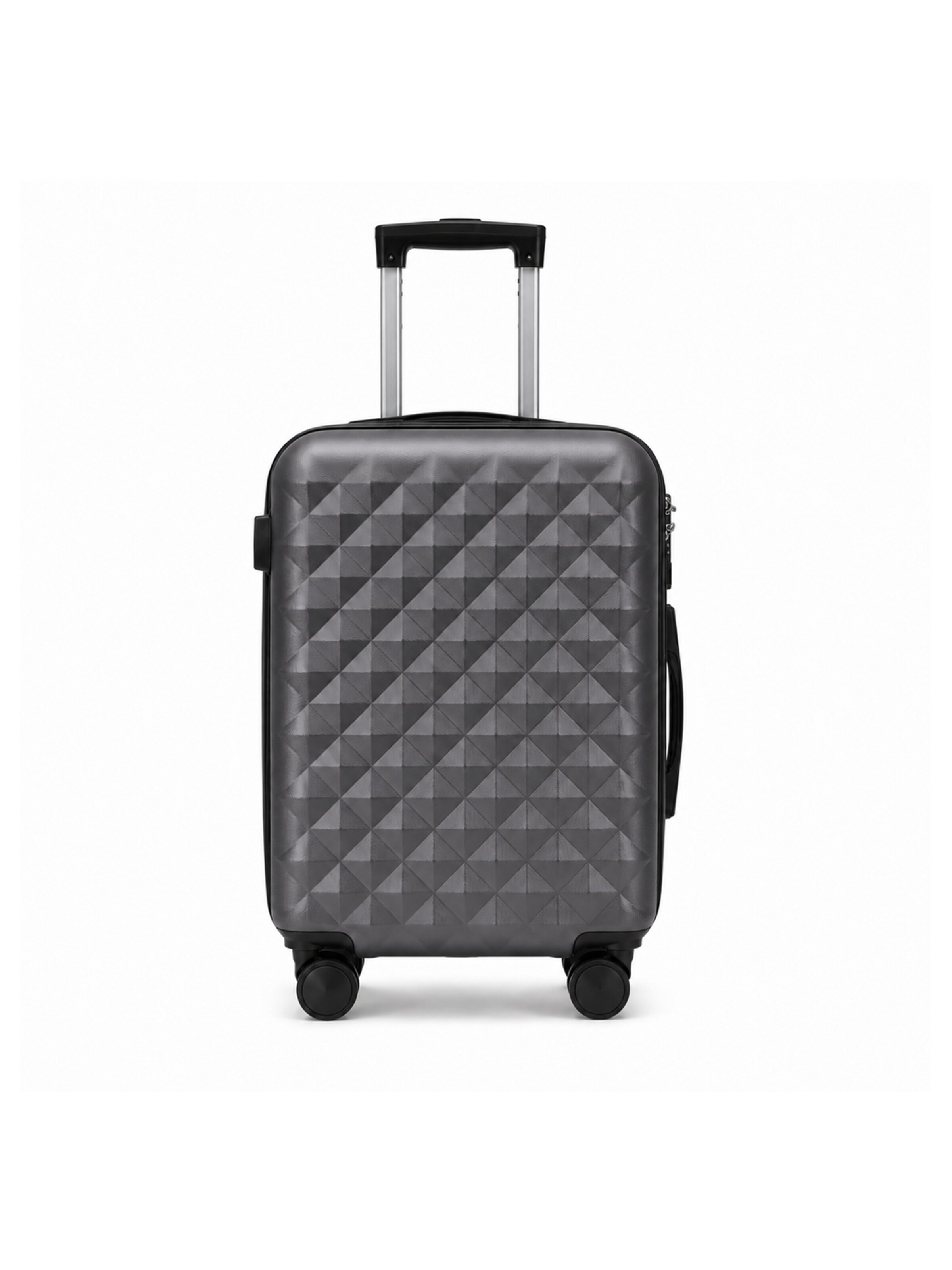 ROWEX Kufr 'ROWEX Crystal 20" cabin' – šedá: přední strana