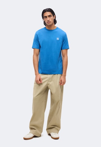 Tricou de la Marc O'Polo pe albastru: față