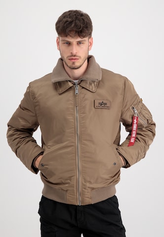 ALPHA INDUSTRIES Přechodná bunda 'Jet Blast' – šedá