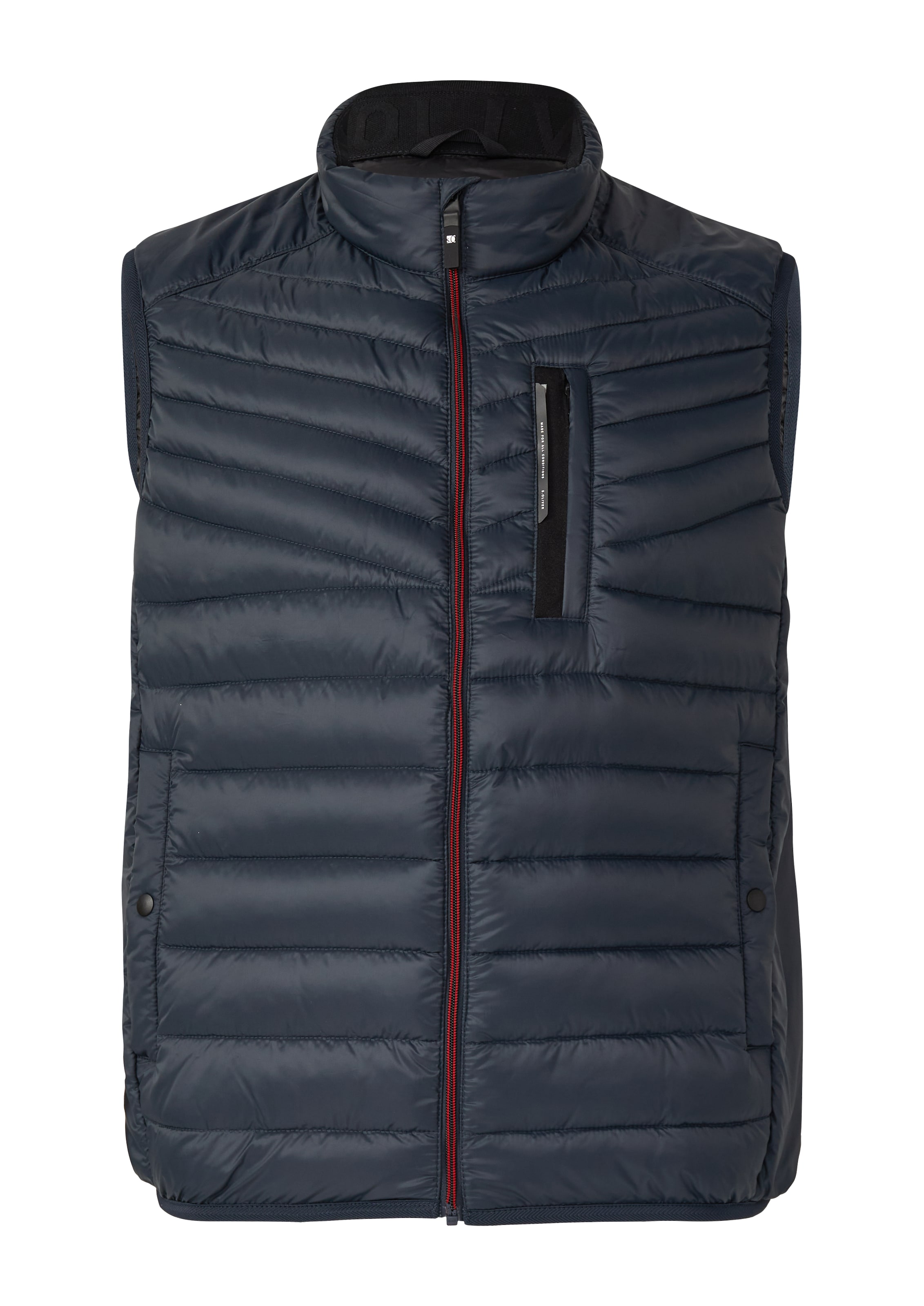 s.Oliver Vest in Blue: front