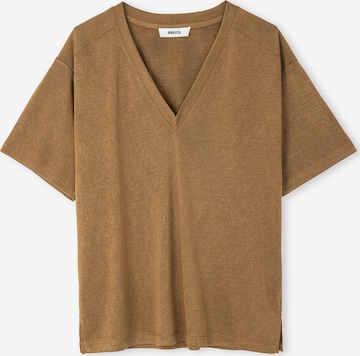 T-shirt Ipekyol en beige : devant