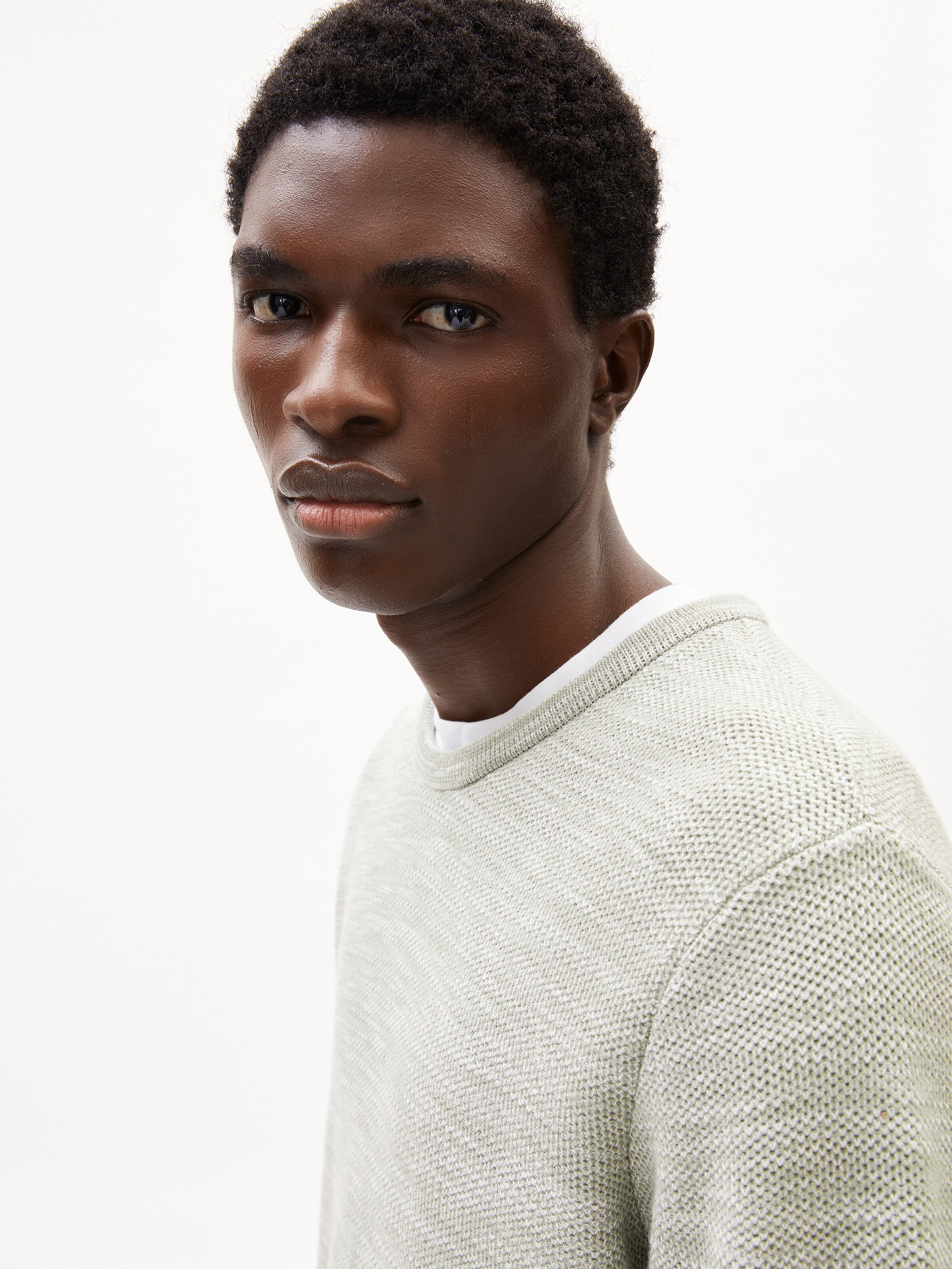 ARMEDANGELS Strickpullover ' TOLAA ' in Grün: Vorderseite