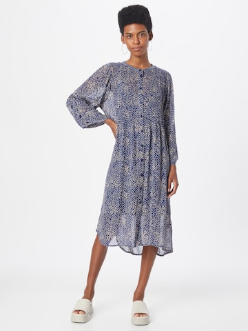 Part Two Shirt Dress in Blue: front