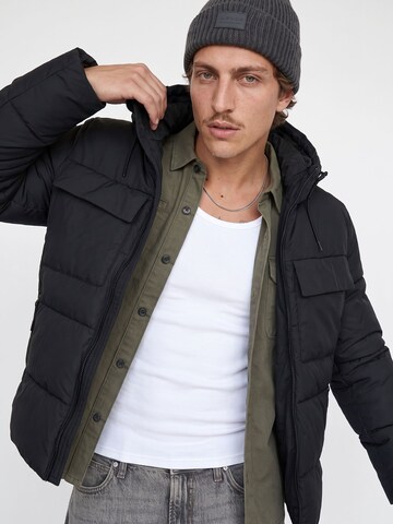 JACK & JONES Prehodna jakna 'JCOFusion' | črna barva