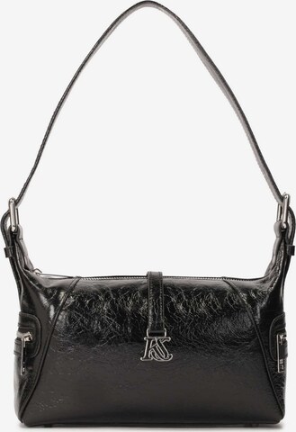 Kazar Studio Handbag in Black: front