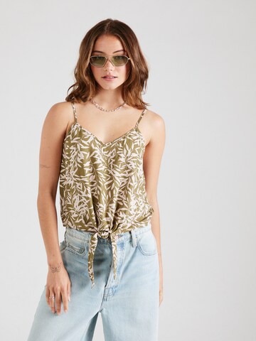 Top 'NOVA' di ONLY in verde: frontale