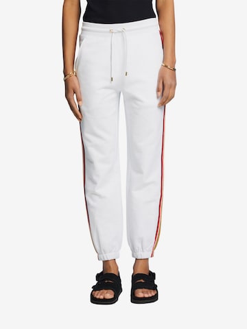 Loosefit Pantalon ESPRIT en blanc : devant