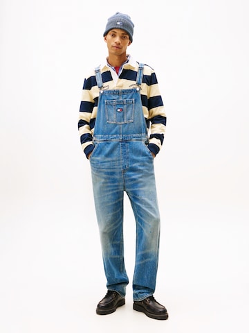 Tommy Jeans - Regular Jardineira de ganga 'JAIMIE DUNGAREE' em azul: frente