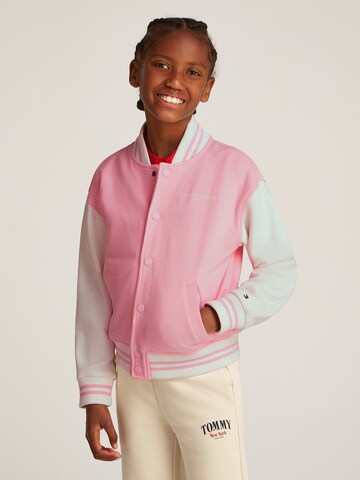 TOMMY HILFIGER Tussenjas in Roze: voorkant