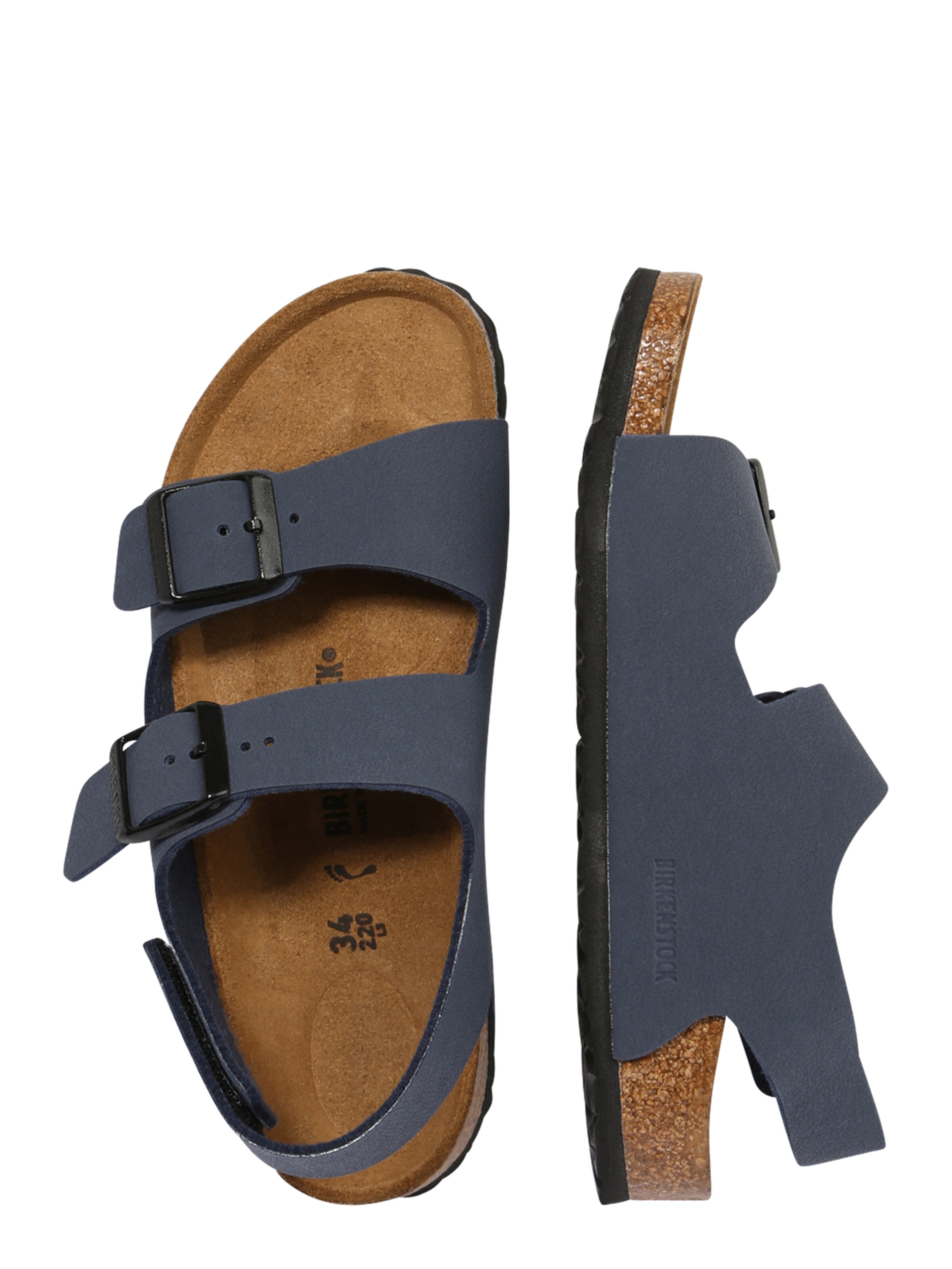 Kinder Teens (Gr. 140-176) BIRKENSTOCK Sandale 'Milano' in Navy - AQ86837 Kinder Teens (Gr. 140-176) BIRKENSTOCK Sandale 'Milano' in Navy - AQ86837