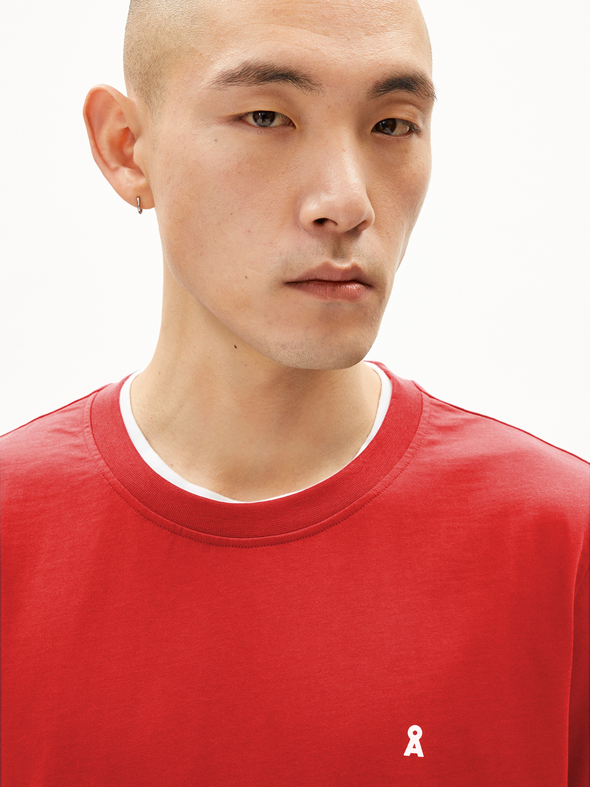 ARMEDANGELS T-Shirt LAARON in Orange: Vorderseite