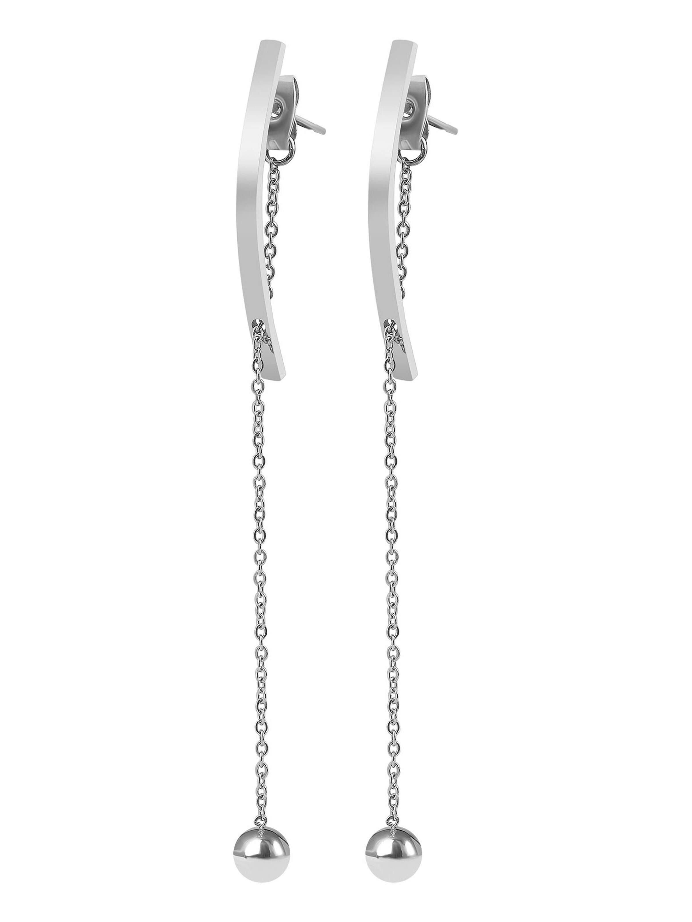 Akzent Earrings 'Agnesa, langlebig' in Silver