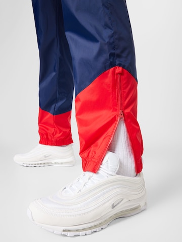 Nike Sportswear Дънки Tapered Leg Панталон в синьо