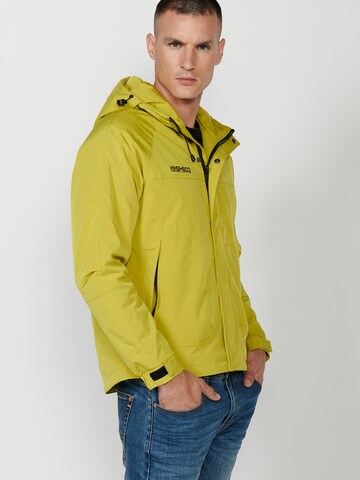 Veste mi-saison 'Jägerin' KOROSHI en jaune