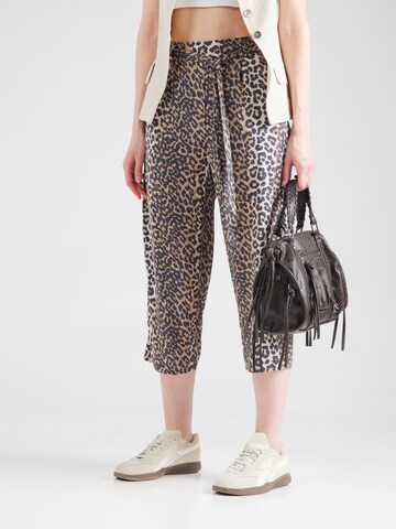 Loosefit Pantalon à pince 'ONLNOVA' ONLY en beige : devant