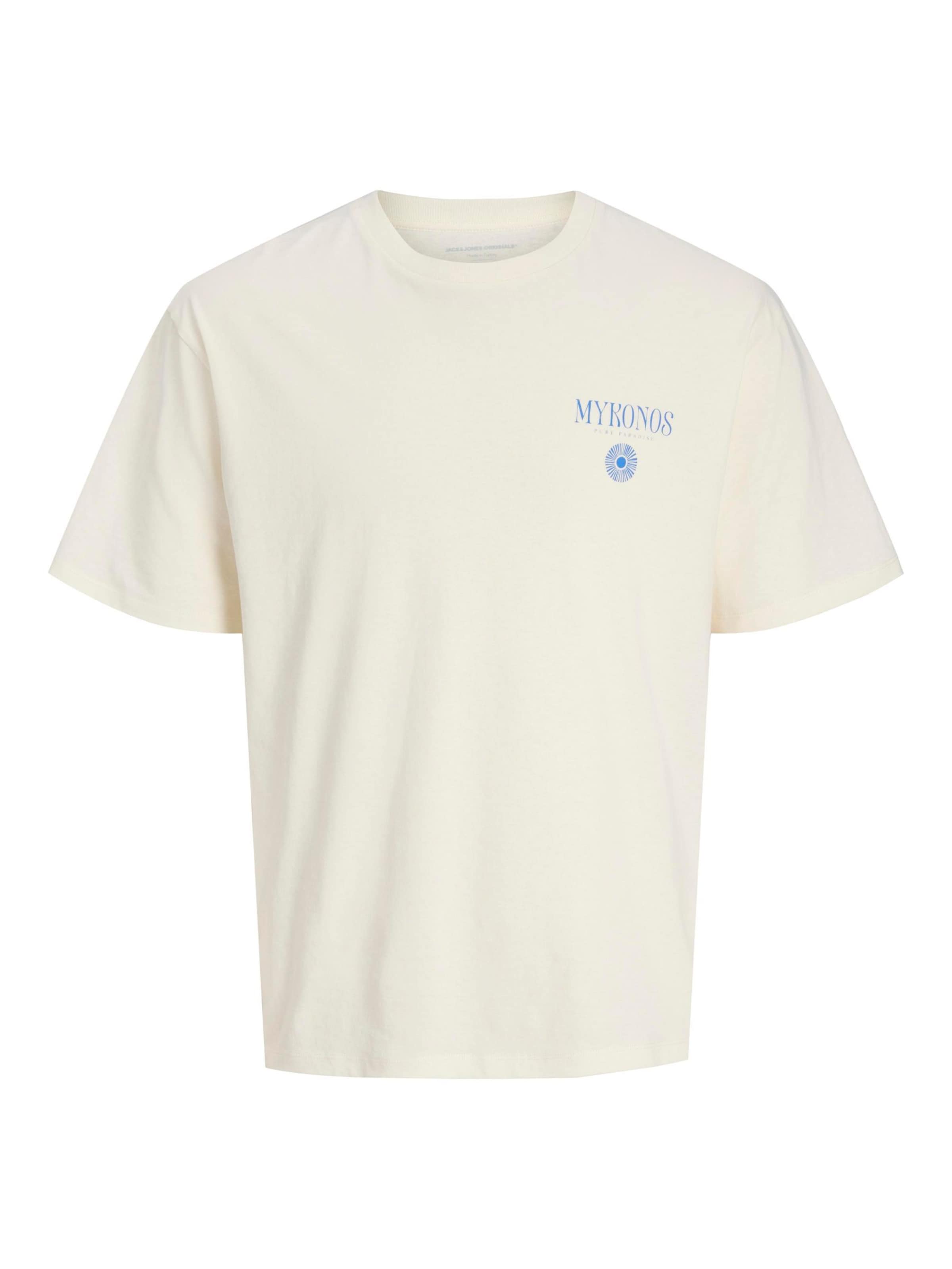 T-Shirt Jack & Jones Junior en blanc : devant