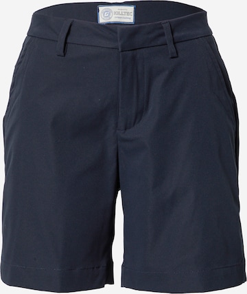 KILLTEC Regular Outdoor Pants in Blue: front